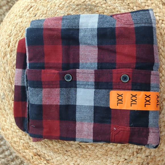 Jachs plaid shirt, men's xxl - Picture 2 of 3